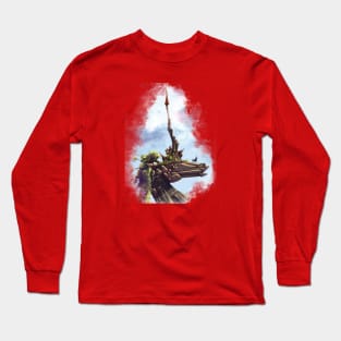 fractal unicorn Long Sleeve T-Shirt